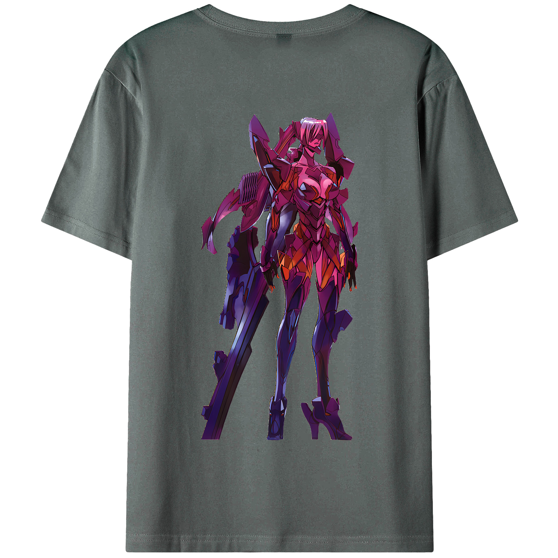 （画像用） EVA 新世紀エヴァンゲリオン 綿100％半袖Tシャツ（背面プリント）